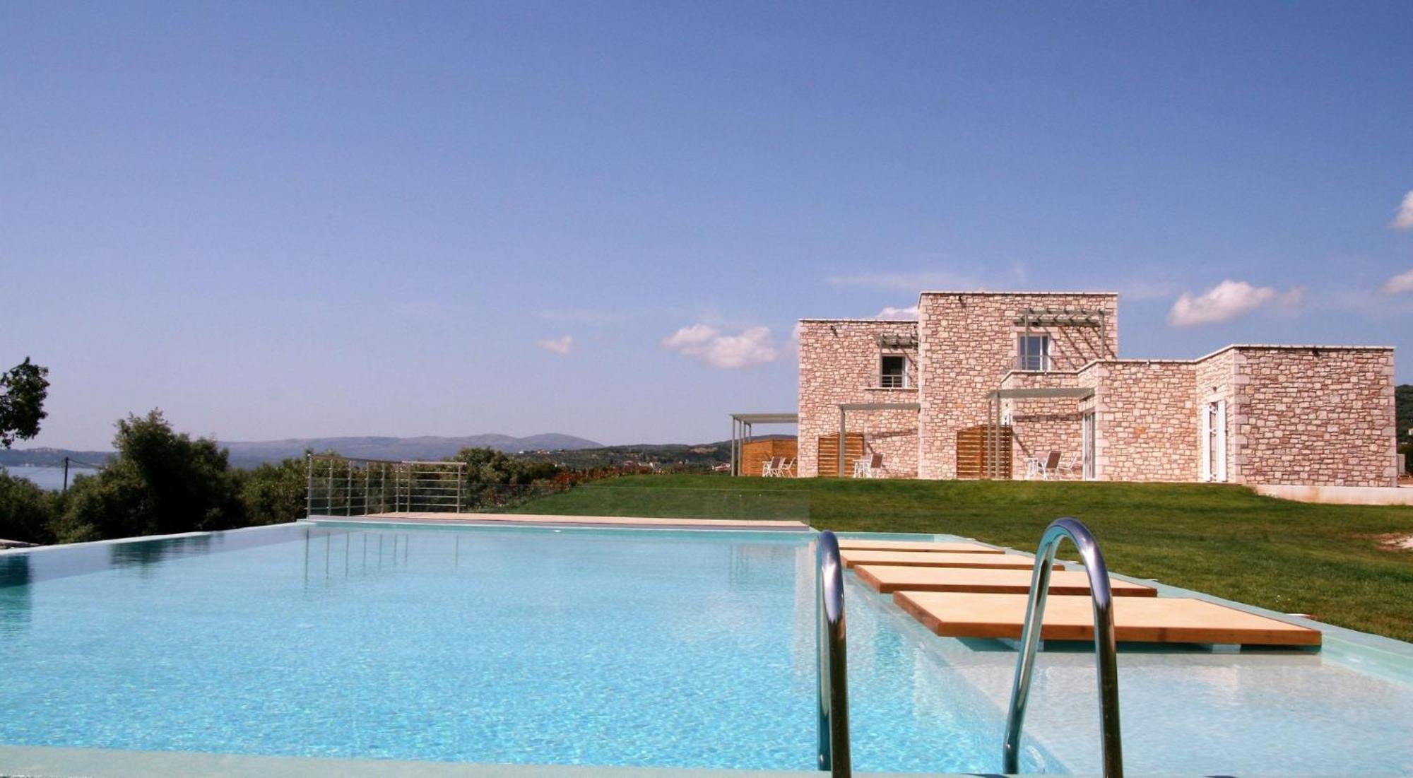 Stone Bay Houses In Messinia Kalamaki Beach Area Храні Екстер'єр фото
