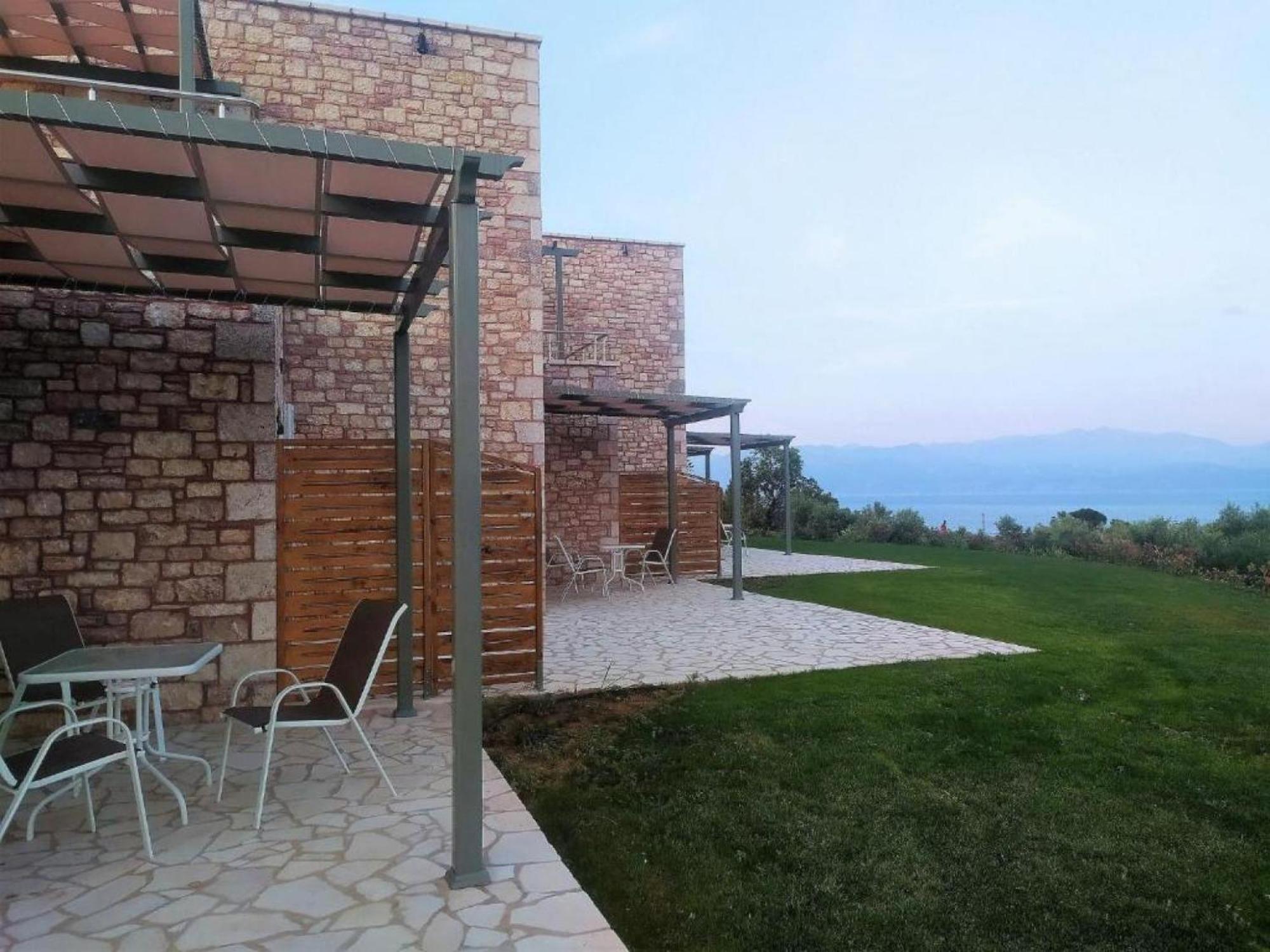 Stone Bay Houses In Messinia Kalamaki Beach Area Храні Екстер'єр фото